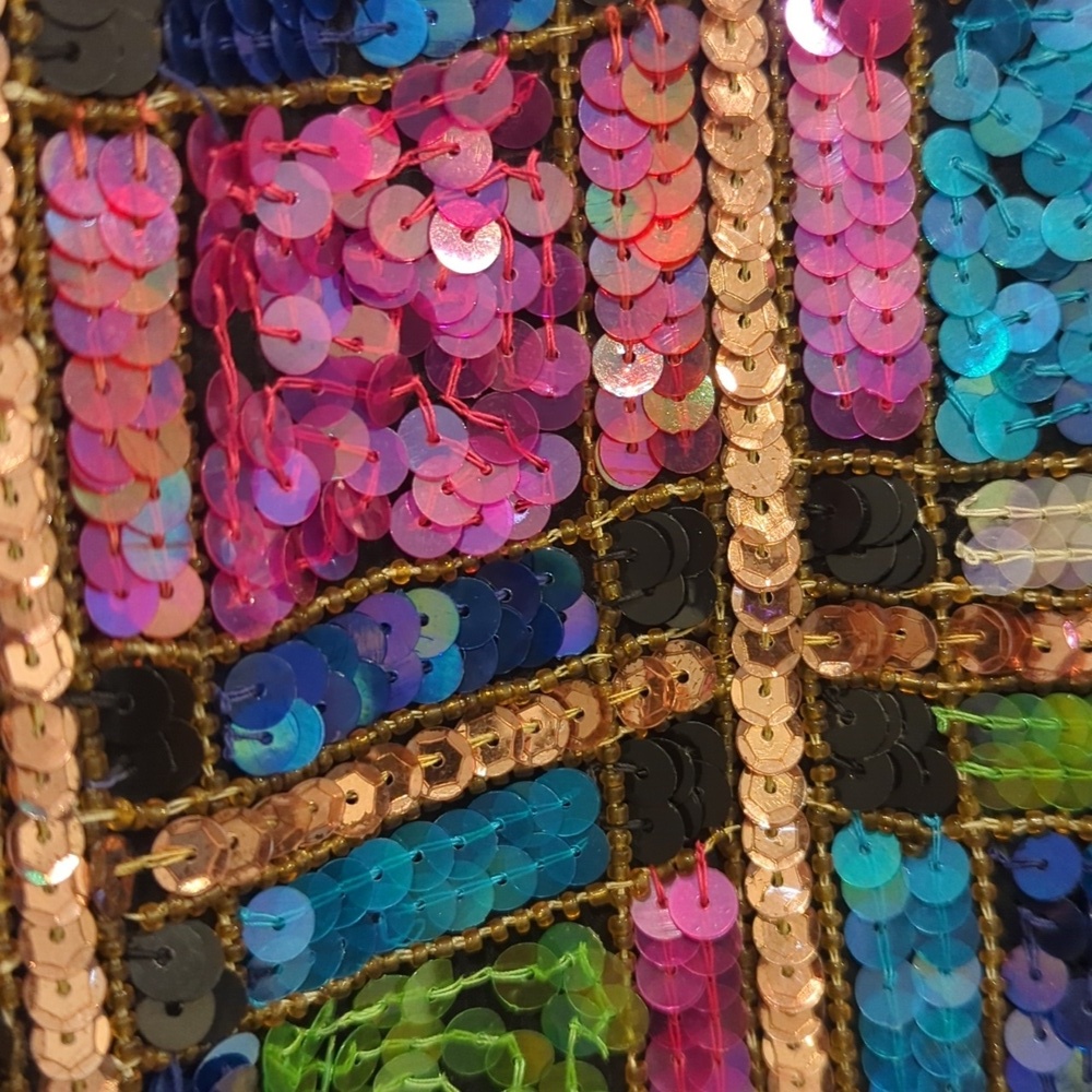 VINTAGE Scala Sequin Blazer - Picture 3 of 5